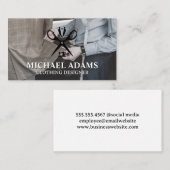 Carte De Visite Tailor Travailler dans Studio (Devant / Derrière)