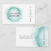 Carte De Visite Tajeta de visita comercial (Devant / Derrière)