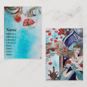 Carte De Visite TALE DE FOIRE TURQUE Beauté orientale, Mode, Bijou (Devant / Derrière)