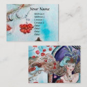 Carte De Visite TALE DE FOIRE TURQUE Beauté orientale, Mode, Bijou (Devant / Derrière)