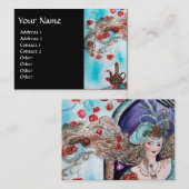 Carte De Visite TALE DE FOIRE TURQUE Beauté orientale, Mode, Bijou (Devant / Derrière)