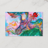 CARTE DE VISITE TALE DE FOYER TURQUE / PHOENIX DE VOL AVEC POMME (Dos)