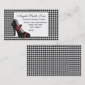 Carte De Visite Talon de dent de chien ! (Devant / Derrière)