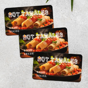 Carte De Visite Tamales doux et ragoût