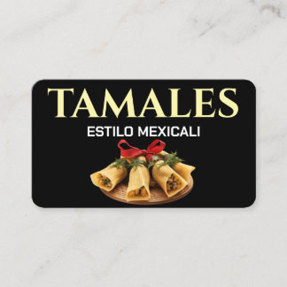Carte de visite Tamales Estilo Mexicali