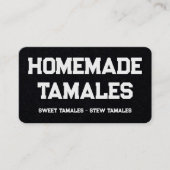 Carte De Visite Tamales maison (Devant)