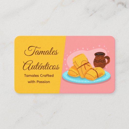 Carte De Visite Tamales mexicains (Devant)