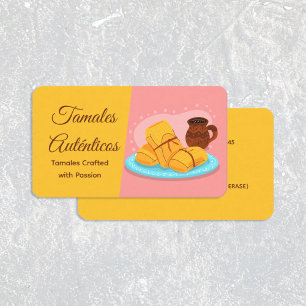 Carte De Visite Tamales mexicains