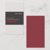 Carte de visite tambour (Devant / Derrière)