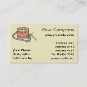 Carte De Visite Tambour de jouets (Devant)