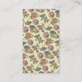 Carte De Visite Tambour de jouets (Dos)