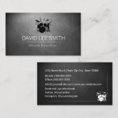 Carte De Visite Tambour sur le tableau (Devant / Derrière)