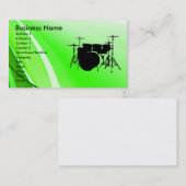 Carte De Visite Tambours (Devant / Derrière)