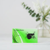 Carte De Visite Tambours (Debout devant)