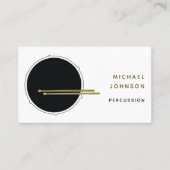 Carte De Visite Tambours (Devant)