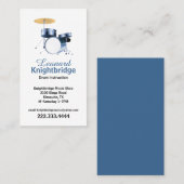 Carte de visite tambours (Devant / Derrière)