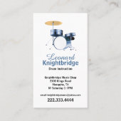 Carte de visite tambours (Devant)