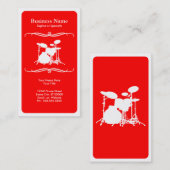 Carte De Visite tambours de mod (Devant / Derrière)