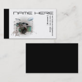 Carte De Visite tambours de raffinage (Devant / Derrière)