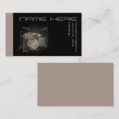 Carte De Visite tambours de raffinage (Devant / Derrière)