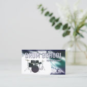 Carte de visite tambours Tutor (Debout devant)