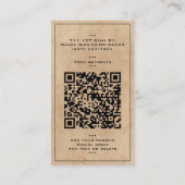 Carte De Visite Tan Mandala Yoga Reiki Guérison Méditation Naturel (Dos)