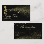 Carte De Visite Tan Spray Bottle (Devant / Derrière)