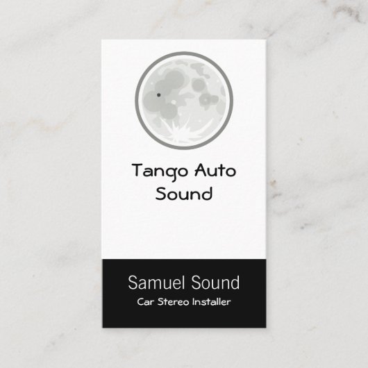 Carte De Visite Tango de Luna de lune (Devant)