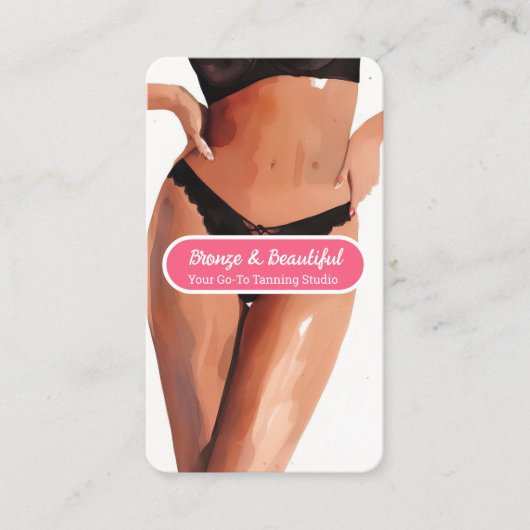 Carte De Visite Tannage (Devant)