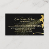 Carte De Visite Tanning Spray Gold (Dos)