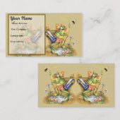 Carte De Visite Tapette de mouche (Devant / Derrière)