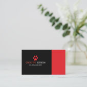 Carte De Visite Tapis créatif (Debout devant)