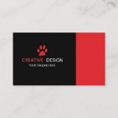 Carte De Visite Tapis créatif (Devant)