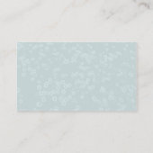 Carte De Visite Tapis de marguerites - Vert (Dos)