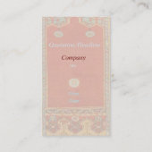 Carte De Visite Tapis oriental en style Ladik no2 (Dos)