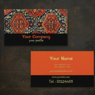 Carte De Visite Tapis Oriental n°3