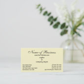 Carte De Visite Tapis propulsé par Leonardo da Vinci (Debout devant)