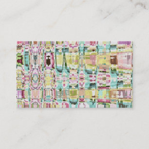 Carte De Visite Tapisserie de printemps Abstraite