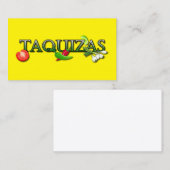 Carte De Visite Taquizas (Devant / Derrière)