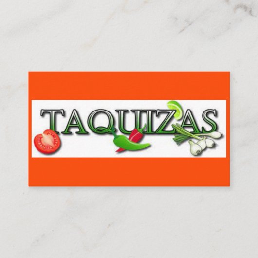 carte de visite taquizas (Devant)