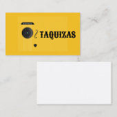 Carte De Visite Taquizas (Devant / Derrière)