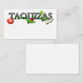carte de visite taquizas (Devant / Derrière)