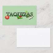Carte De Visite Taquizas (Devant / Derrière)