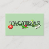 Carte De Visite Taquizas (Devant)
