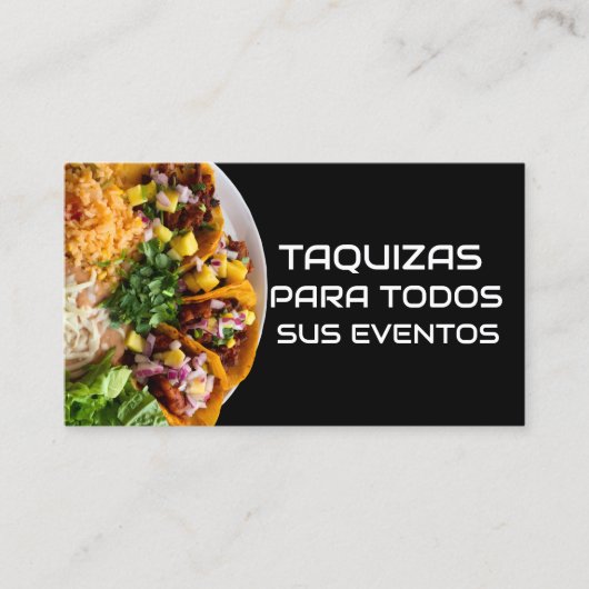 Carte De Visite Taquizas (Devant)