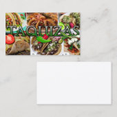 Carte De Visite Taquizas (Devant / Derrière)