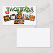 Carte De Visite taquizas (Devant / Derrière)