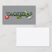 Carte De Visite Taquizas (Devant / Derrière)