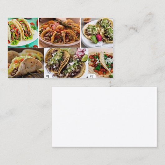 Carte De Visite Taquizas (Devant / Derrière)