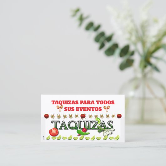 Carte De Visite Taquizas (Debout devant)